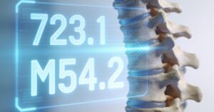 ICD9 neck pain: Understanding the transition to ICD-10 code M54.2